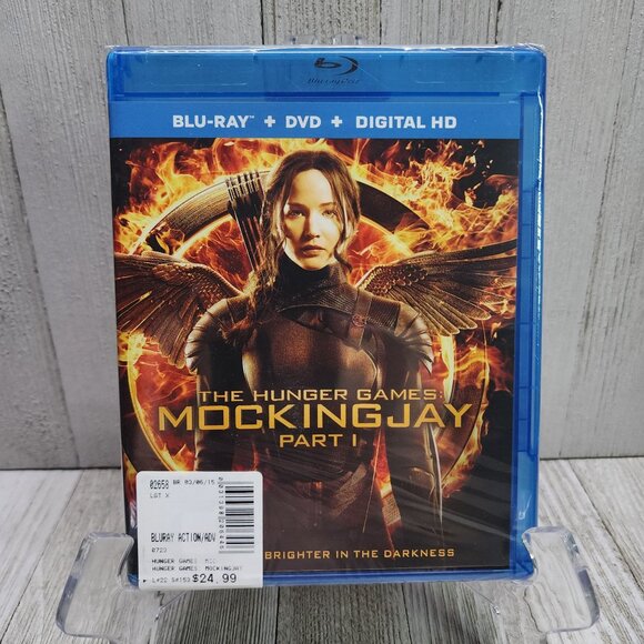 The Hunger Games: Mocking Jay Part 1 Blu-Ray + DVD + Digital HD - NEW! - Picture 1 of 3